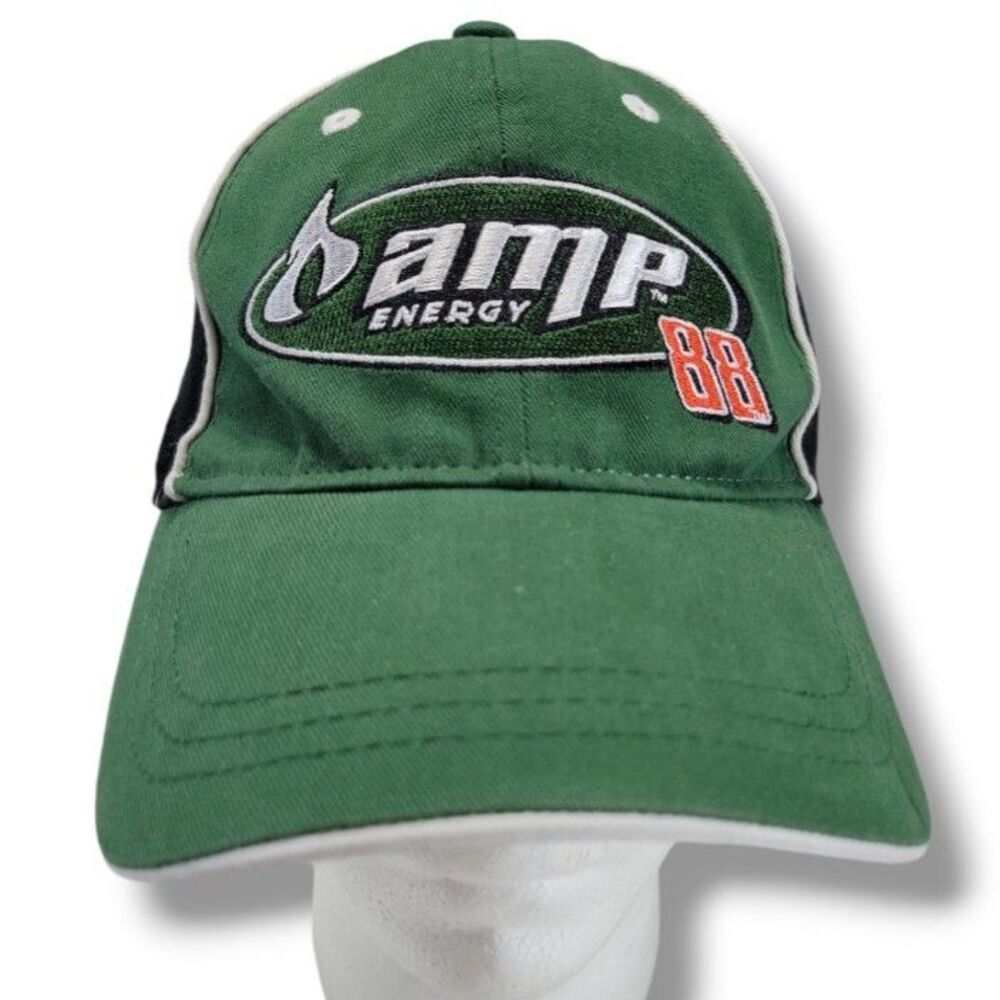 New Dale Earnhardt Jr 88 Hat L/XL Chase Authentics Nu-Fit NASCAR Hat AMP Energy